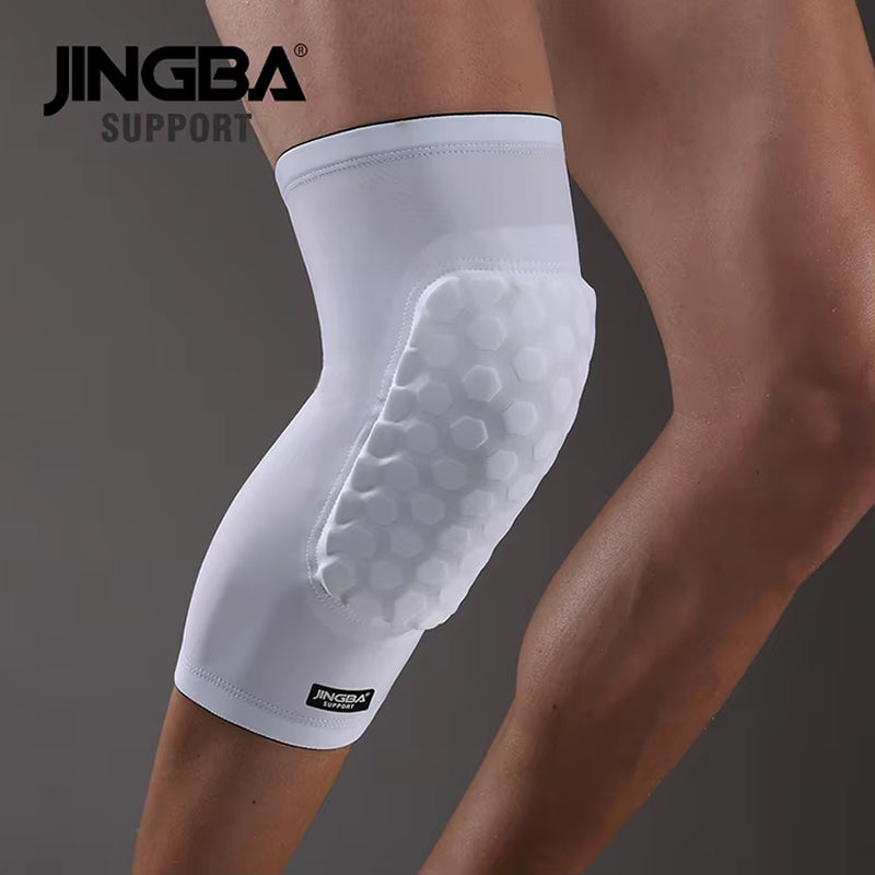 1PC Honeycomb Protective Gear Basketball Knee Pads Support Volleyball Knee Brace Support Sports Knee Protector