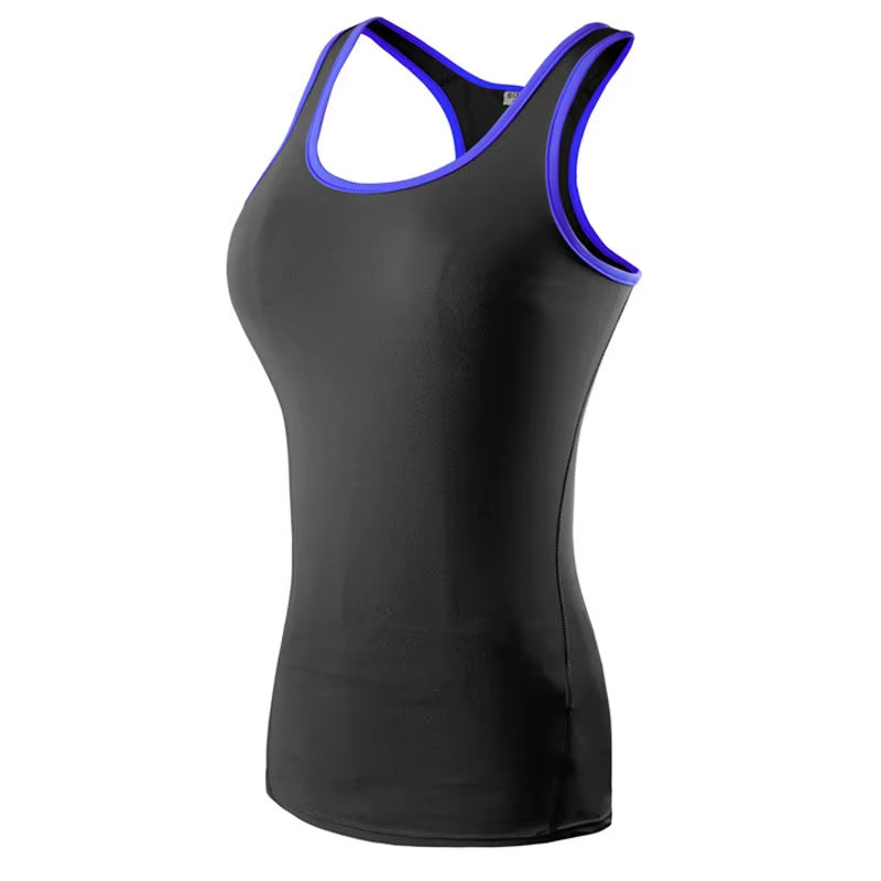 Women Sport Tank Tops for Running Yoga Shirts Gym Training Tank Top Workout Vest Sleeveless Running Fitness T Shirt Sportswear