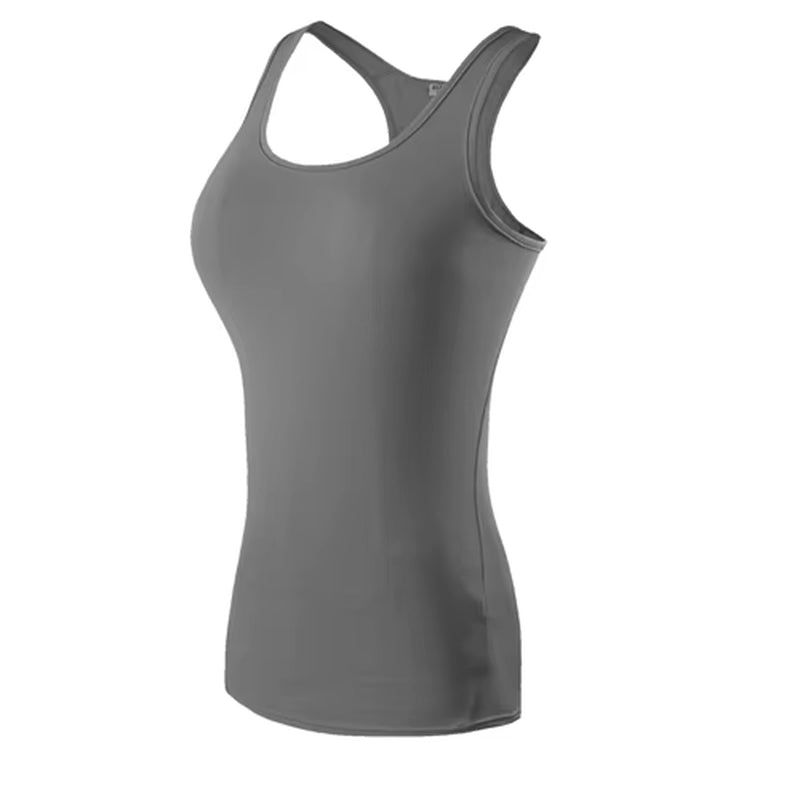 Women Sport Tank Tops for Running Yoga Shirts Gym Training Tank Top Workout Vest Sleeveless Running Fitness T Shirt Sportswear