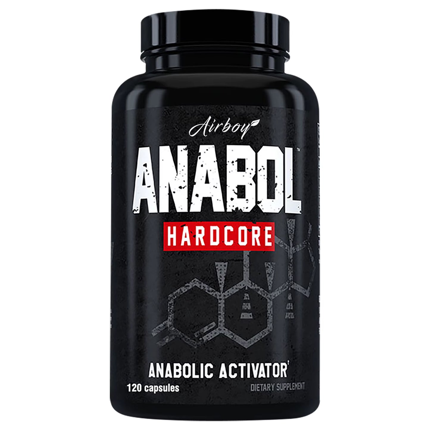 Anabol Hardcore Supplement - Helps Build Lean, Firm, High-Quality Muscle, Promoting Muscle Growth - 120 Capsules