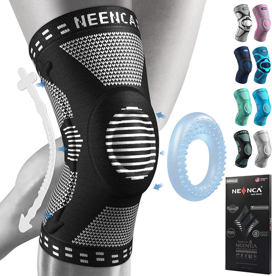 Rodilleras Aliviar El Dolor De Rodilla Rodilleras De Compresion Con Almohadilla