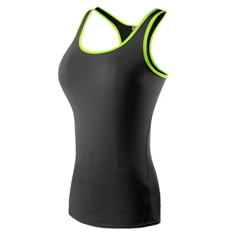 Women Sport Tank Tops for Running Yoga Shirts Gym Training Tank Top Workout Vest Sleeveless Running Fitness T Shirt Sportswear