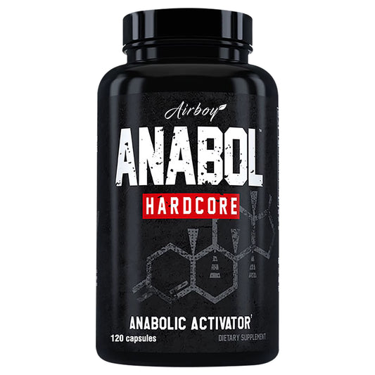 Anabol Hardcore Supplement - Helps Build Lean, Firm, High-Quality Muscle, Promoting Muscle Growth - 120 Capsules