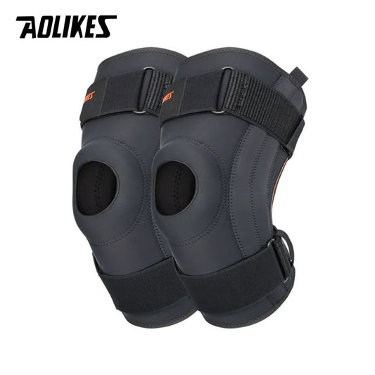 Spring Support Running Knee Pads Basketball Hiking Compression Shock Absorption Breathable Meniscus Knee Protector
