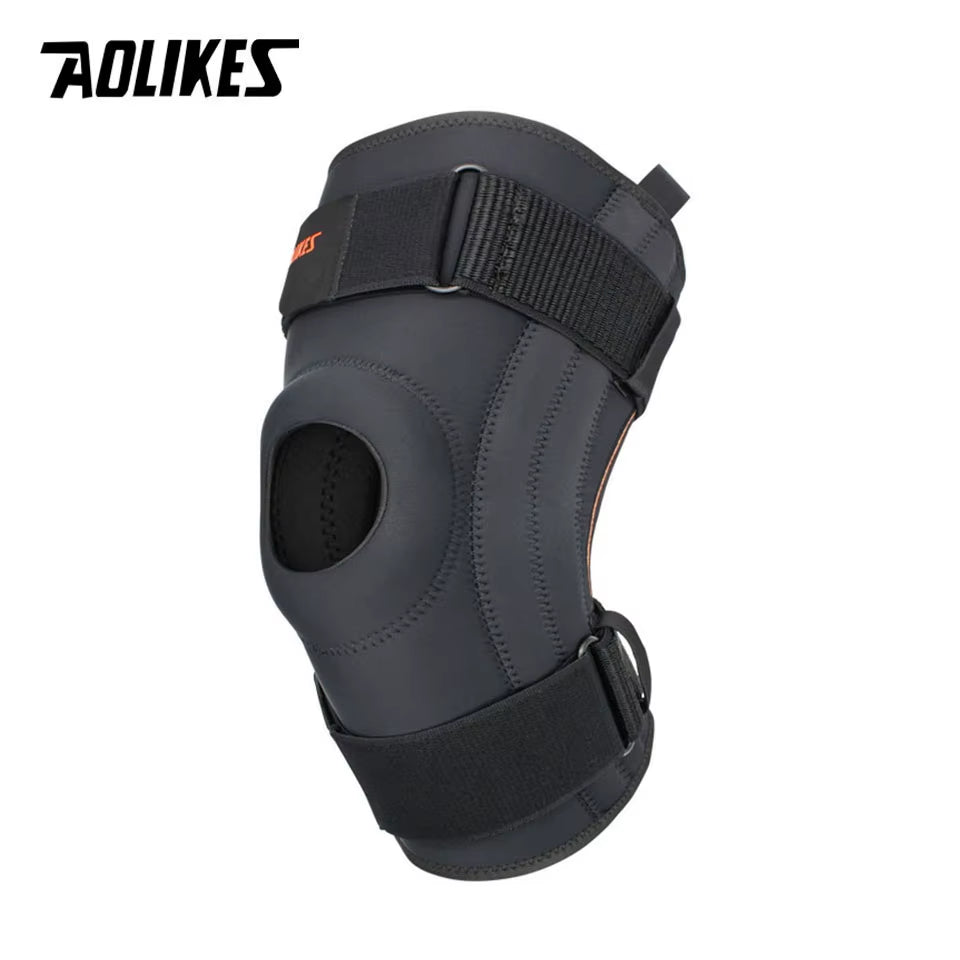 Spring Support Running Knee Pads Basketball Hiking Compression Shock Absorption Breathable Meniscus Knee Protector