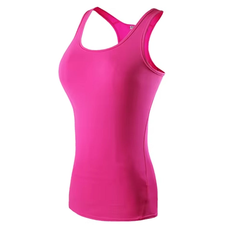 Women Sport Tank Tops for Running Yoga Shirts Gym Training Tank Top Workout Vest Sleeveless Running Fitness T Shirt Sportswear