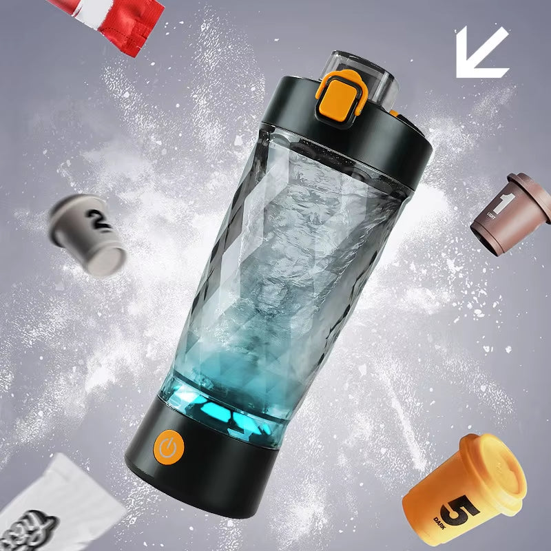24165 Drop Shipping Electric Whey Protein Shake Stirrer USB Automatic Protein Shaker Bottle Gym Sport Water Bottle