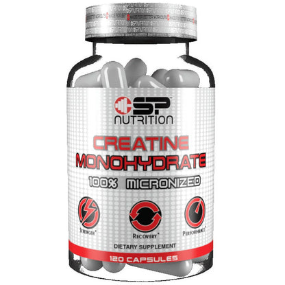 CREATINE MONOHYDRATE 120 Capsules, 3500 Mg per Serving, 24 Servings, Pure Creatine Micronized - Pre Workout