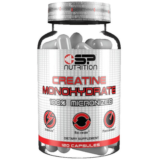 CREATINE MONOHYDRATE 120 Capsules, 3500 Mg per Serving, 24 Servings, Pure Creatine Micronized - Pre Workout