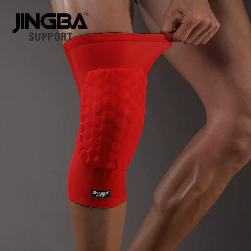 1PC Honeycomb Protective Gear Basketball Knee Pads Support Volleyball Knee Brace Support Sports Knee Protector